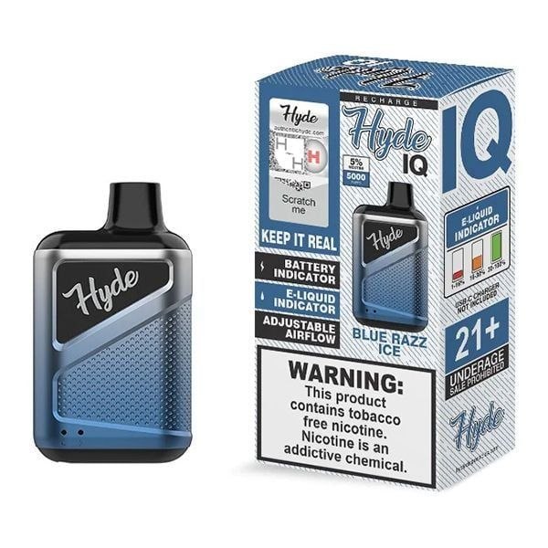 Blue Razz Ice Vape Hyde – Icy Blue Raspberry Disposable Vape