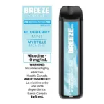Breeze Pro Blueberry Mint Zero Nic Disposable Vape