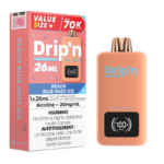 Drip'n 70k Value Series Disposable Vape - Peach Blue Razz Ice
