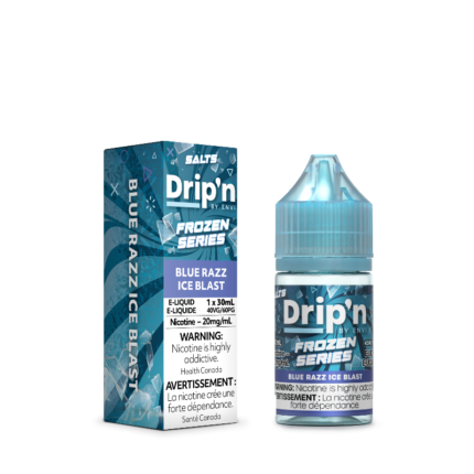 Drip'n Frozen Series Nicotine Salt 30mL - Blue Razz Ice