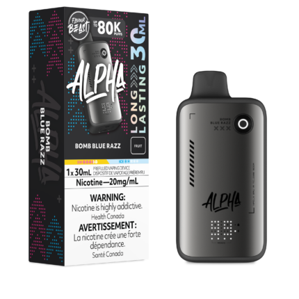 Flavour Beast Alpha 80K - Bomb Blue Razz