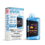 Kraze HD Mega Blue Razz Lemon Ice (20K Puffs) Disposable Vape