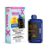 Kraze Mega X 48K - Tangy Blue Razz Ice Disposable Vape
