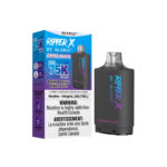 Ripper X 10mg Pods - Bomb Blue Razz Ice, 75k Puffs
