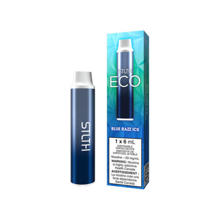 STLTH Eco Blue Razz Ice Disposable Vape